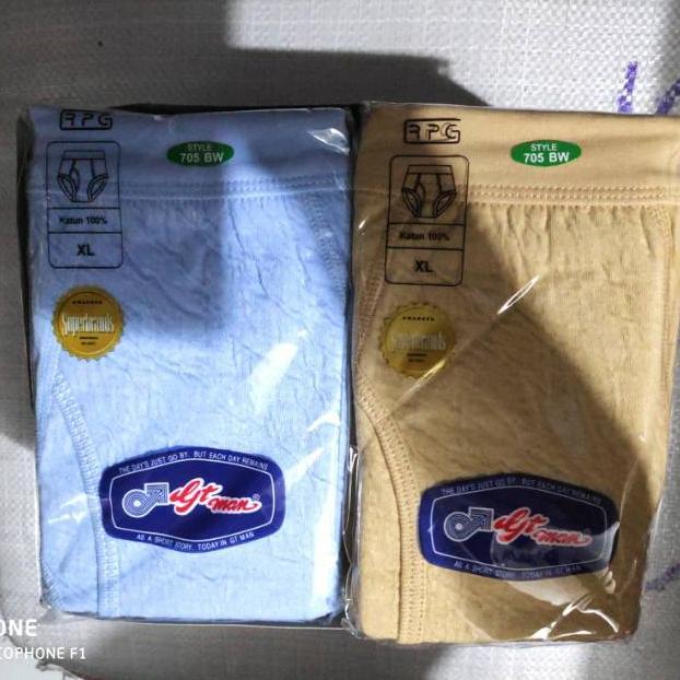 3 PCS CELANA DALAM GT MAN 705BW / CD GT MAN BABAT 705 BW / CD GT MAN KULIT JERUK / CD PRIA GT MAN