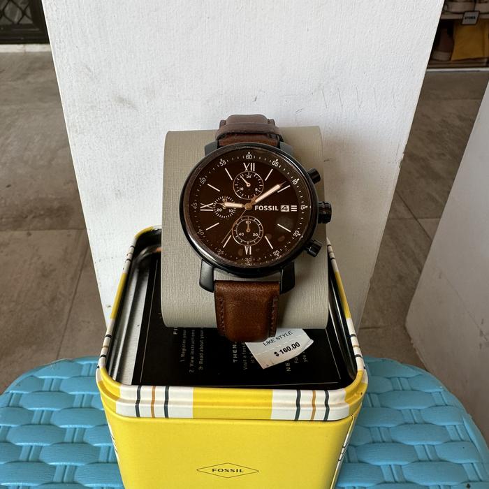 Jam Tangan Pria MerkFossil BQ2459 strap kulit
