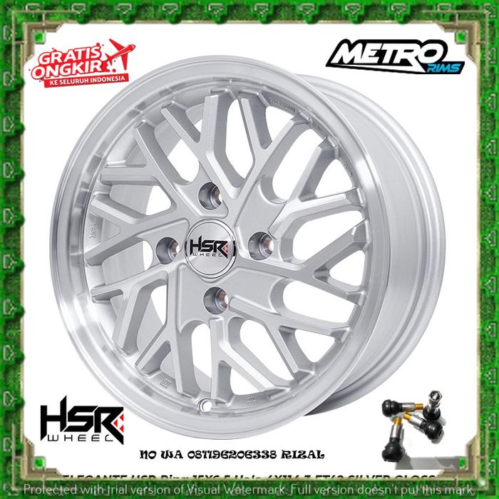 VELEG PELEK RACING HSR ELEGANTE RING 15 R15 BUAT MODIFIKASI MOBIL Cefiro, Evalia, Grand Livina, Lati