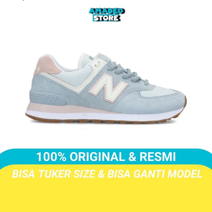 Sepatu nb 574 balance Light Blue / sneakers wanita