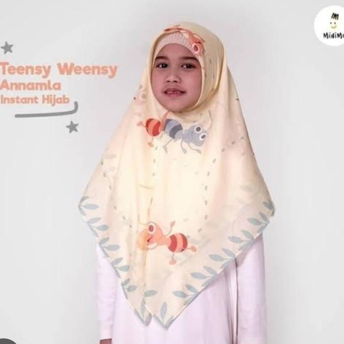 Jilbab Instant Anak type Teensy Weensy Annama by Minime