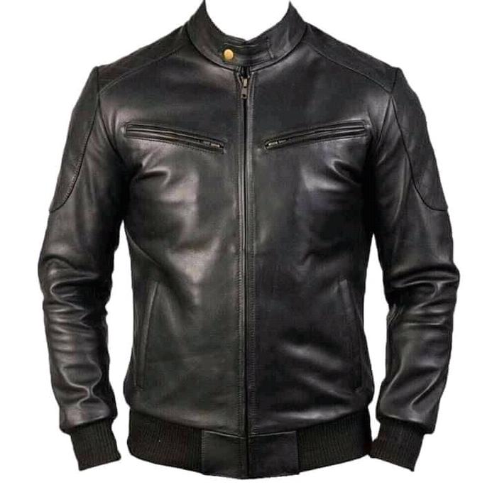 jaket kulit bomber type G2 asli 100%kulit domba