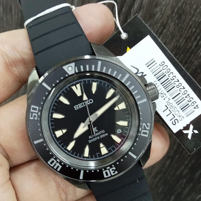 JAM PRIA KARET SEIKO ORIGINAL AUTOMATIC DIVERS- SRPL15K1 SEIKO SRPL15
