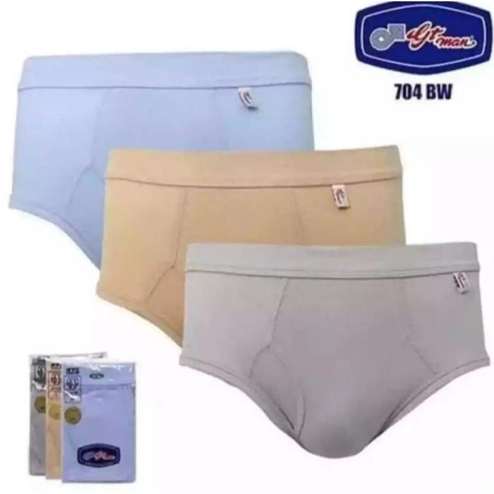 1 PCS CD MEREK GT MAN RPG CELANA DALAM PRIA DEWASA - MIX WARNA