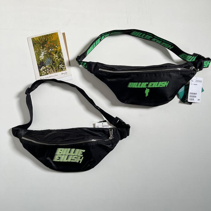 Sale H&M x Billie Eilish Sling Bag Original/Sale Tas Bahu H&M x Billie Eilish Original