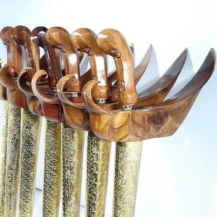 Set Warangka Handle Mendak Pendok Keris Ladrang Solo