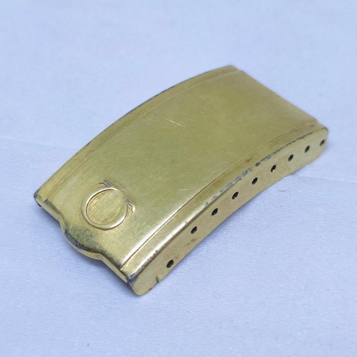 Clasp buckle bracelet Omega vintage swiss watch gold original kunci pengait rantai jam tangan antik