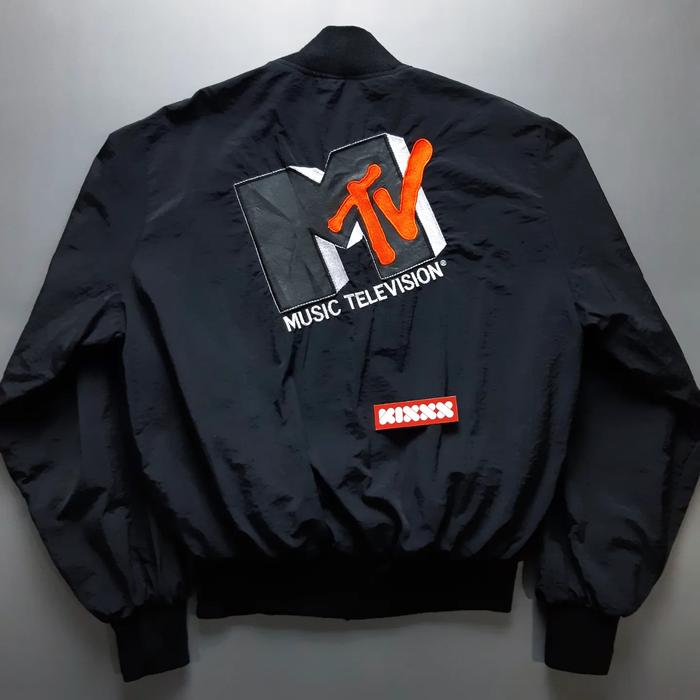 Vintage MTV Jacket Black .