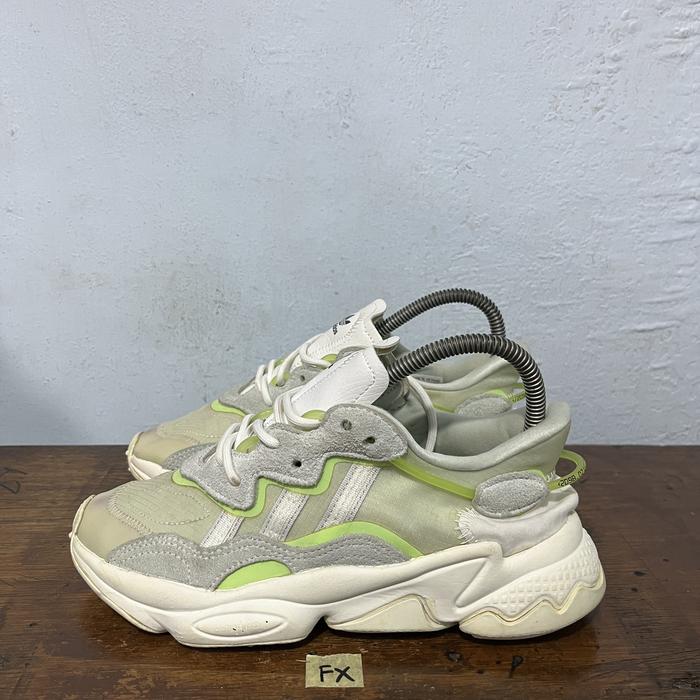 Sepatu second ori adidas ozweego dash green size 37
