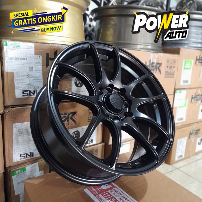 Hsr KAMIKAZE ring 16 Smb velg Racing mobil Honda Jazz Hole 4