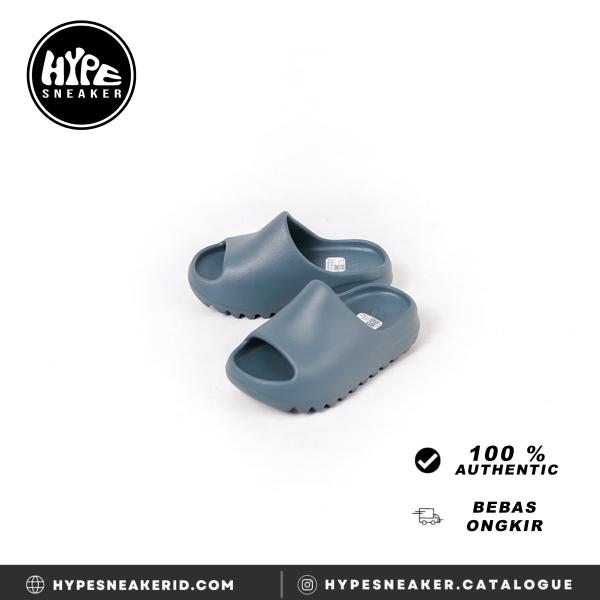 Sandal YEEZY SLATE MARINE SLIDE KIDS 100% ORIGINAL