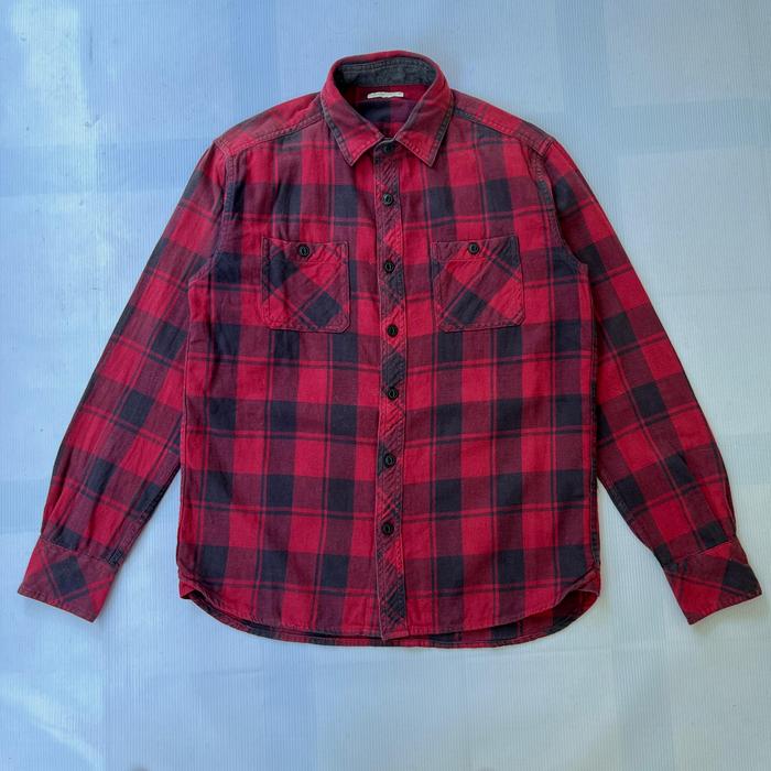 GU Uniqlo Kemeja Panjang Flannel