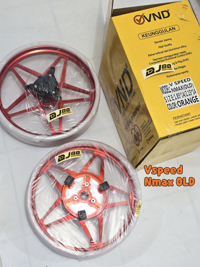 velg vnd vspeed nmax old velg bintang depan belakang yamaha nmax