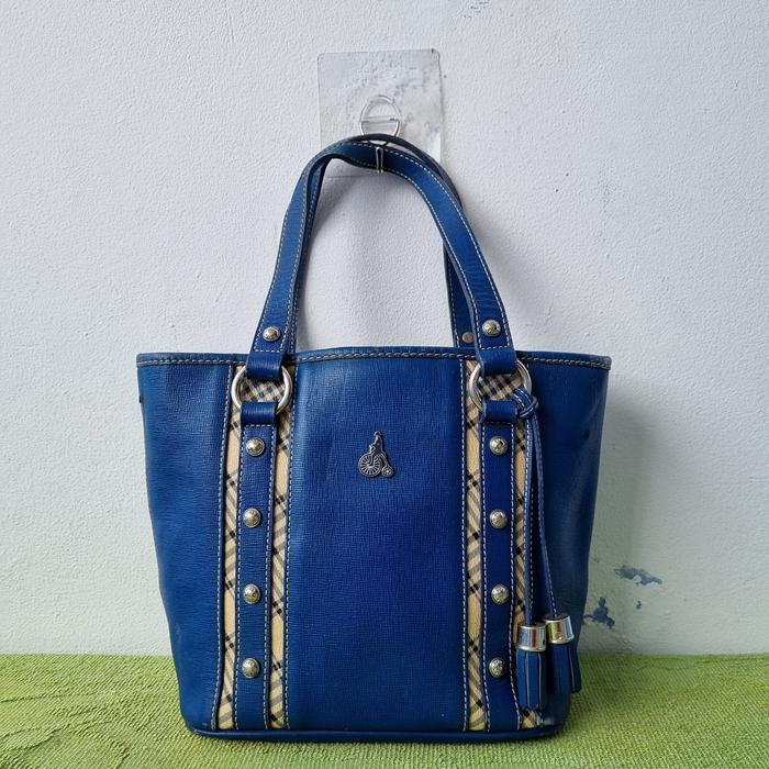 TAS PESTA TOP HANDEL WANITA BEANPOLE SECOND BRANDED IMPORT / TAS TENTENG KULIT ASLI WANITA