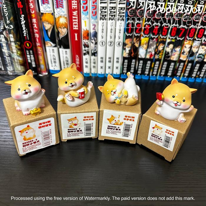Resin figure shiba inu Complete set ORI