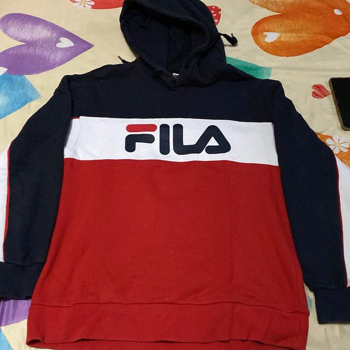 Hoodie fila bekas like new