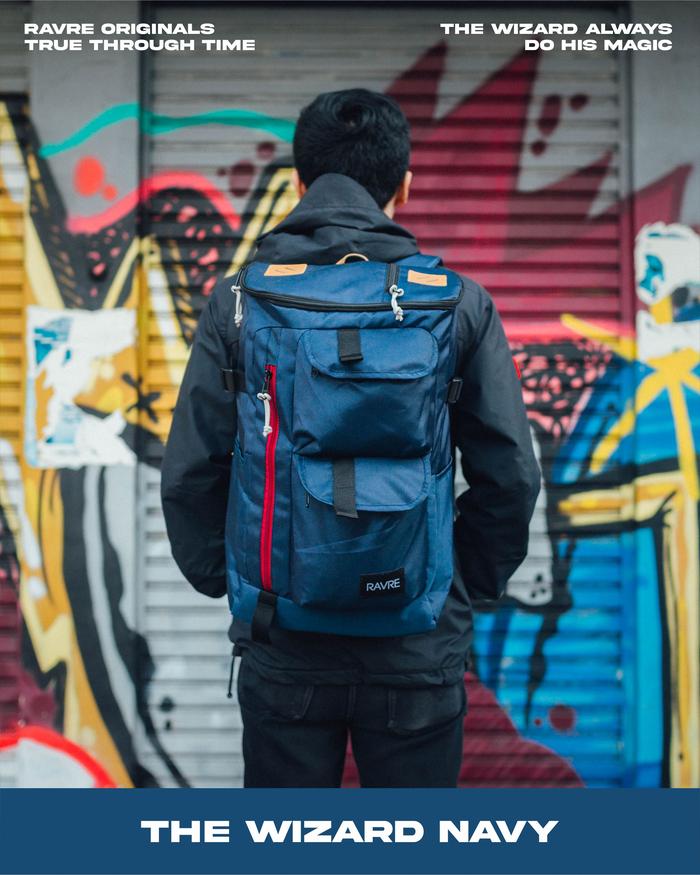 Ravre Originals - The Wizard Series Tas (backpack/laptop/ransel)