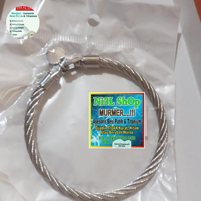 Gelang ulir titanium nielshop