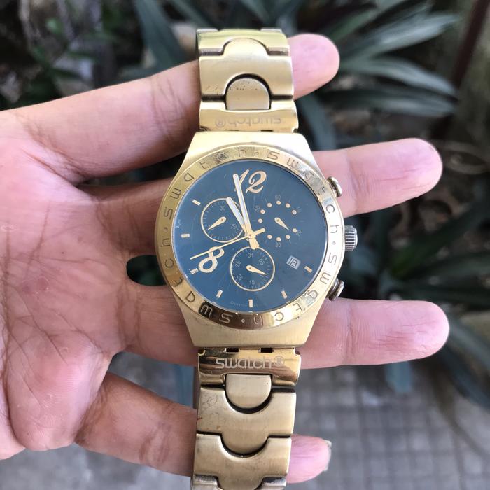 Swatch irony v8 chronograph jam tangan arloji