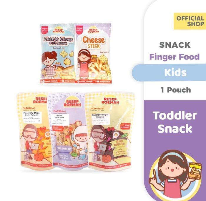 Resep Roemah / Cemilan Sehat Anak  / Kids Snack Healthy Homemade / No MSG & Pengawet