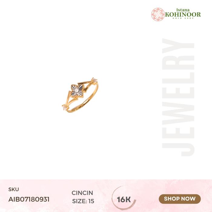 KOHINOOR CINCIN EMAS VARIASI EMAS GOLD