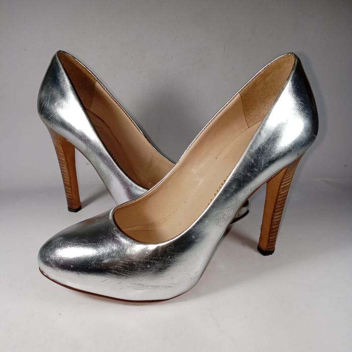 Giuseppe Zanotti original italian leather heels 35 size woman shoes