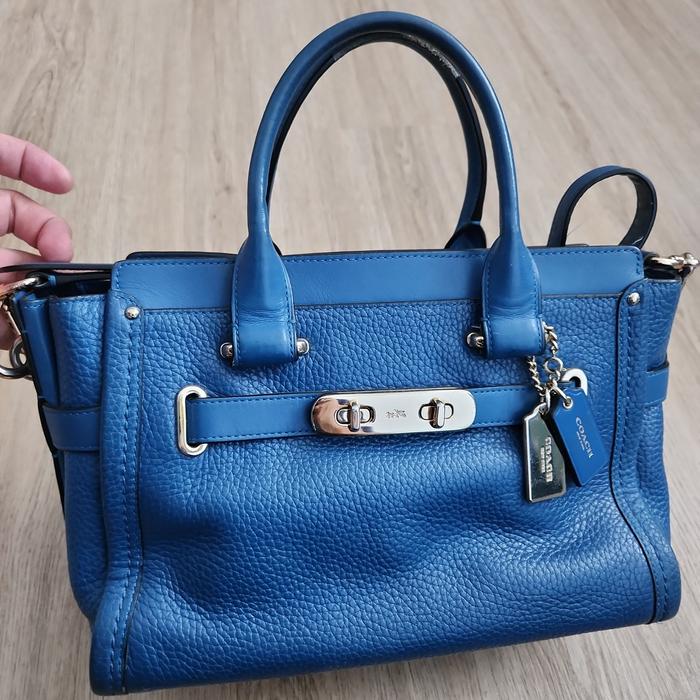 Coach Swagger 27 Bag - Blue