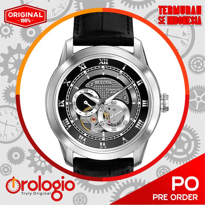 Jam Tangan Bulova Classic Automatic Men's Watch 96A135