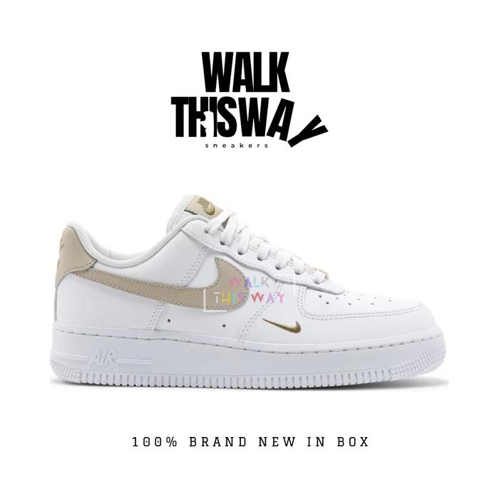 sepatu wanita sneakers nike air force 1'07 essential / sepatu nike / sneakers air force low / white 