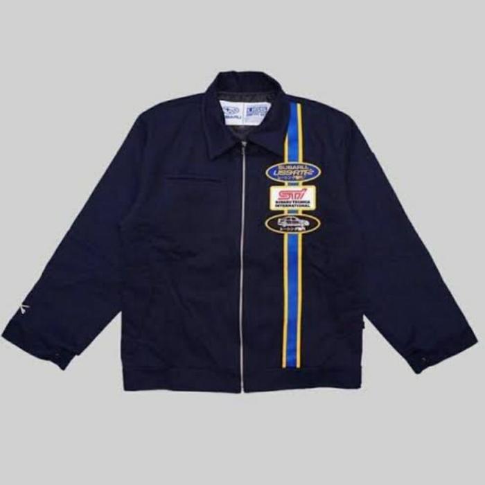 Jaket rawtype riot x subaru