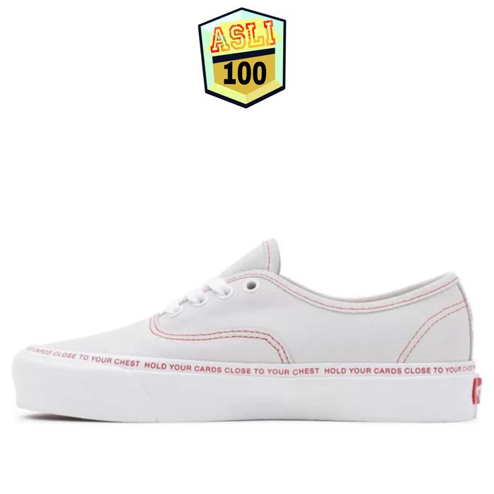 VANS AUTHENTIC 44 DX RED WHITE VN0A4BVYOFW