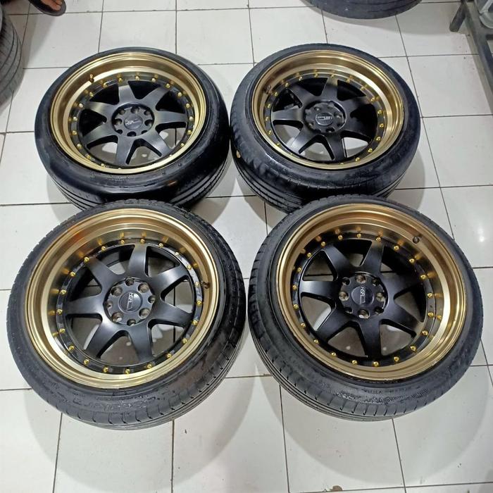 VELG MOBIL SEKEN HSR POWER R17 BAUT 4X100/114,3 UNTUK JAZZ YARIS VIOS