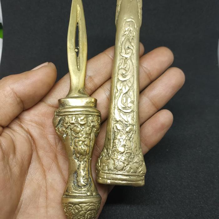 Tombak Keris Sken Klewer Combong Pamengkang Jagad Kuningan Anti'