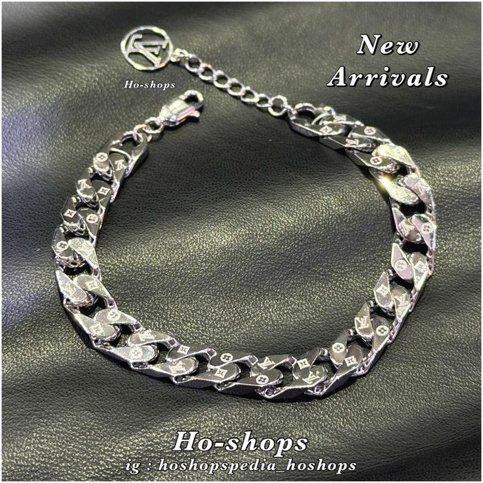 Gelang Sisik Naga SN Mas Putih Kadar 75% 750 Asli Emas L : 0.7cm