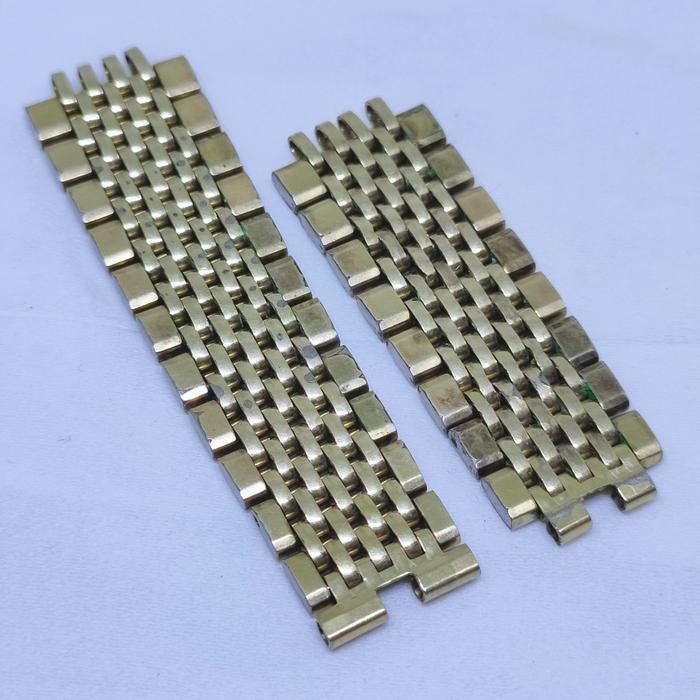 Omega watch bracelet riceband gold ori rantai beras jam tangan antik extra link sambungan rantai par
