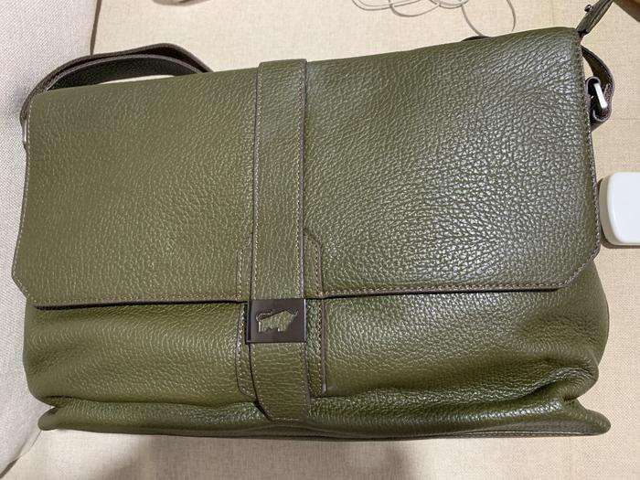 Tas Braun Buffel. Original Pria Selempang