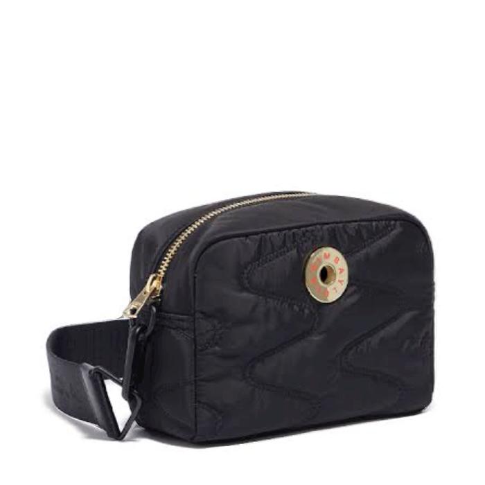 Tas Slempang Wanita Original Bimba Y Lola Small Nylon Crossbody Bag Black