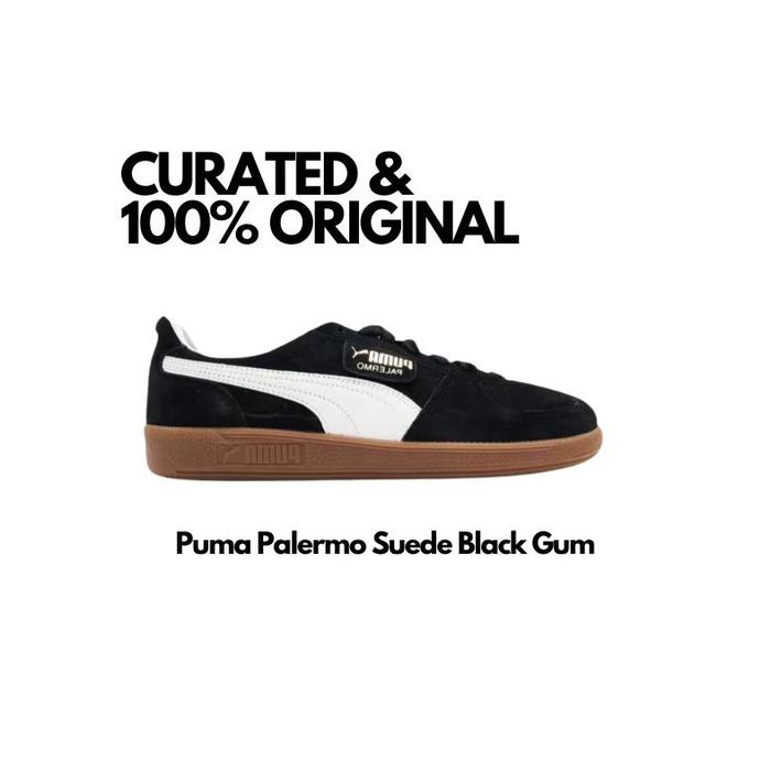 Puma Palermo Suede Black Gum Original
