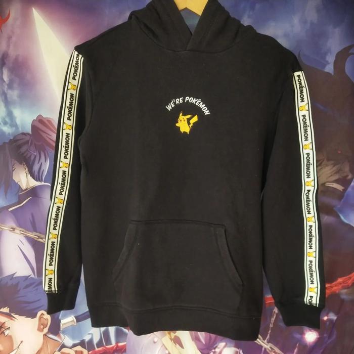 Pokemon x Ohoo Kids Official Anime Youth Hoodie Jaket Jacket Original Second Merch Japan Korea Brand