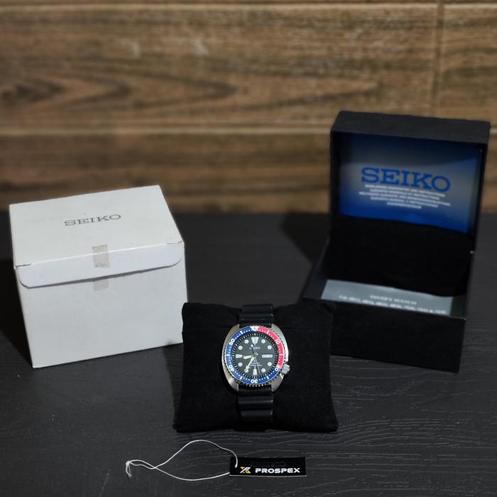 Jam Tangan Seiko Prospex Turtle Pepsi SRP779 SRP779K1 SRPE95 SRPE95K1 Second Bekas