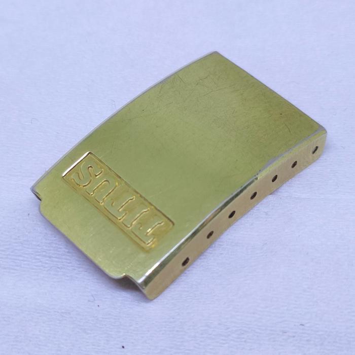 Clasp buckle bracelet Titus gold original kunci pengait rantai jam tangan antik solvil et titus swis