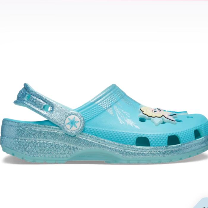 Crocs Toddlers' Disney Frozen Elsa Classic Clog