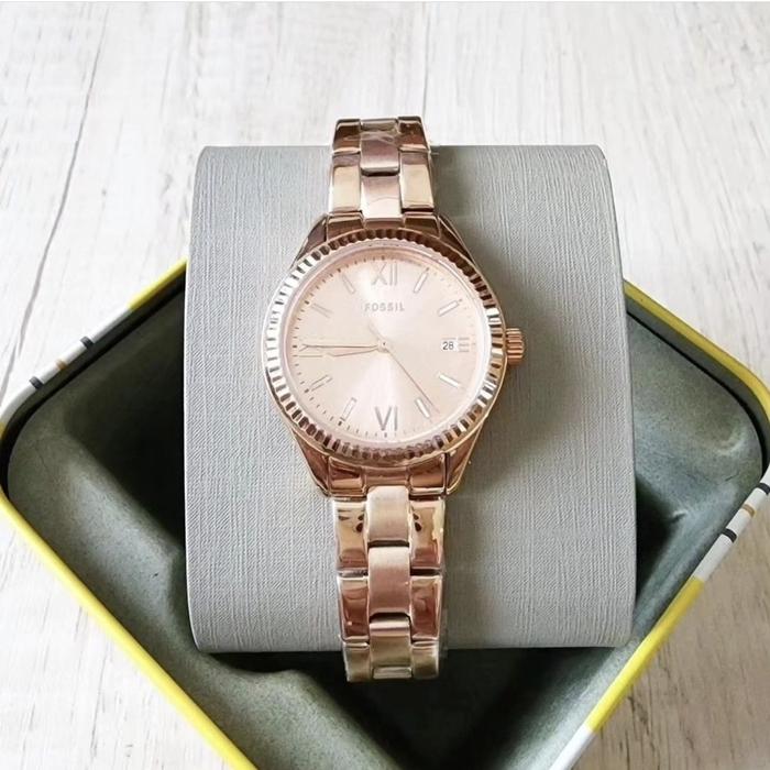 jam tangan wanita fossil bq3639 watch ej