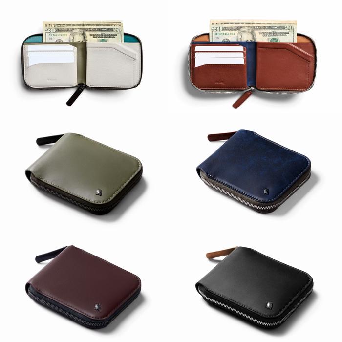 BELLROY Zip Wallet Magnetic Coin Wallet / Dompet Bellroy Zip