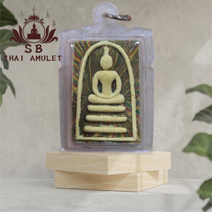 Thailand Amulet Phra Somdej Rainbow LP Pae B.E. 2536