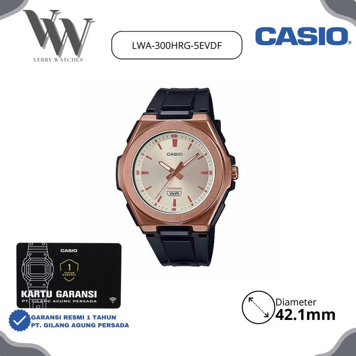 Jam Tangan Casio General LWA-300HRG-5EVDF original & Garansi Resmi
