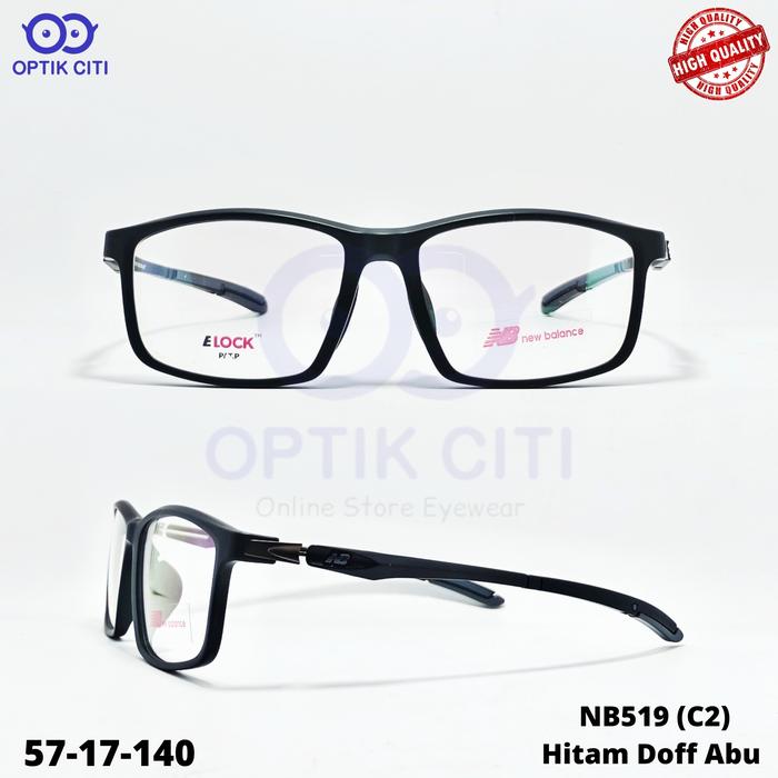 Frame Kacamata Pria New Balance NB 519 Sporty Elock