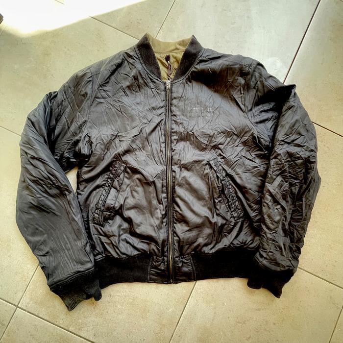 jaket parasut diesel 2 sisi second
