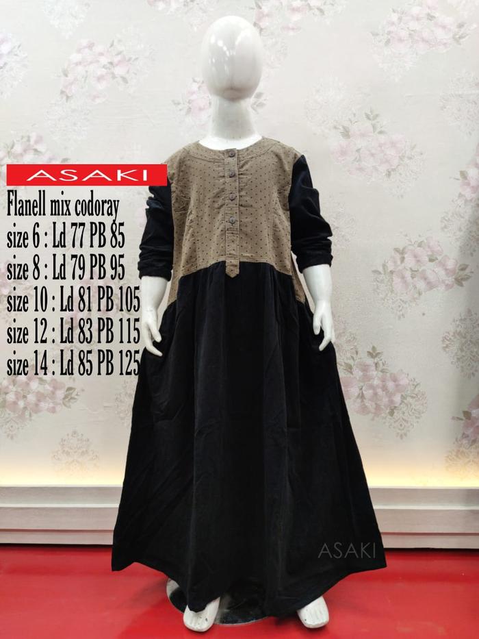 New Collection || Gamis Anak || Flanel || Pakaian Wanita || Gamis Terbaru || Gril's Dress || Baju An