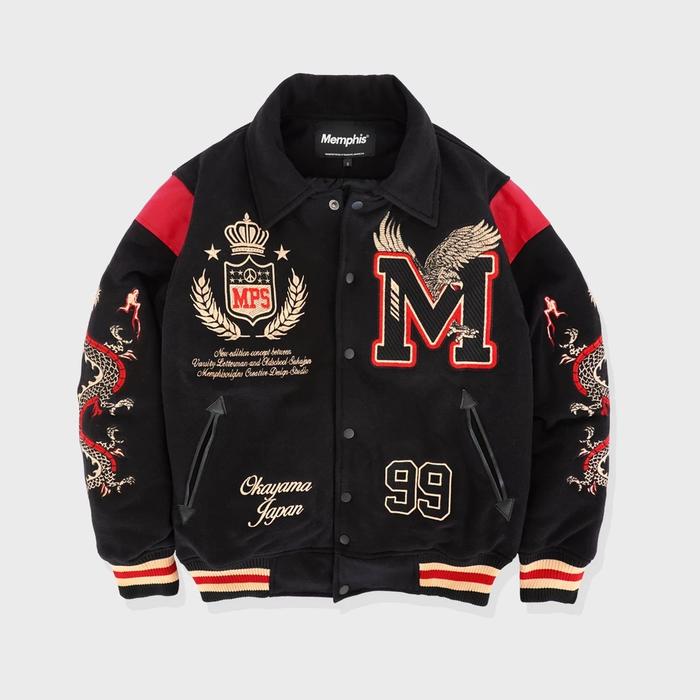 Memphisorigins - jacket varsity okayama unisex (Limited Edition)